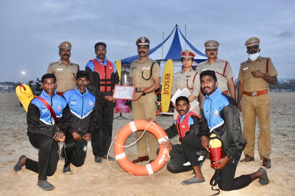 TNFRS Marine Commandos rescued fishermen – Tamil Nadu Fire & Rescue Services